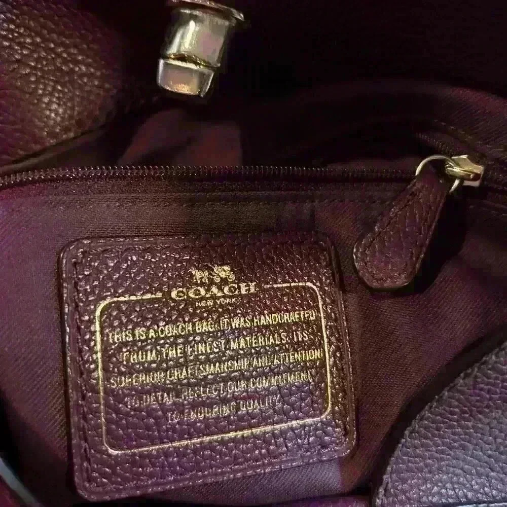 Coach Turnlock Edie Shoulder Bag - Picture 5 of 13